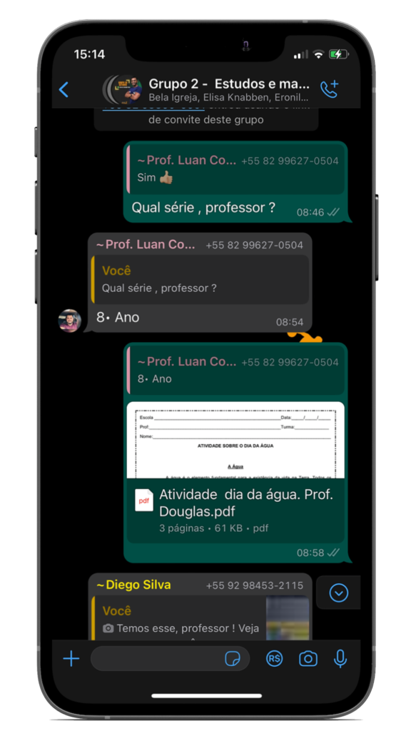 Acesso ao Grupo