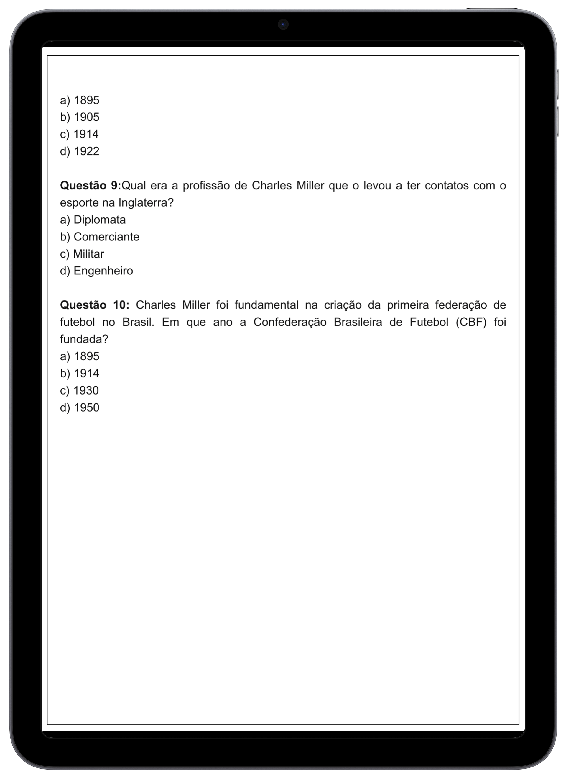 Atividade Ensino Médio
