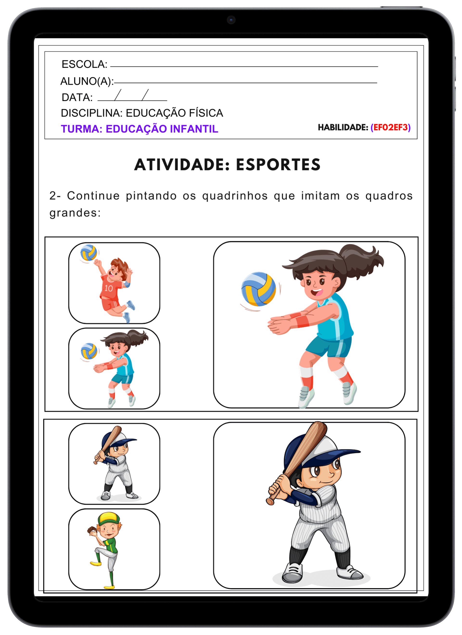 Atividades Infantil
