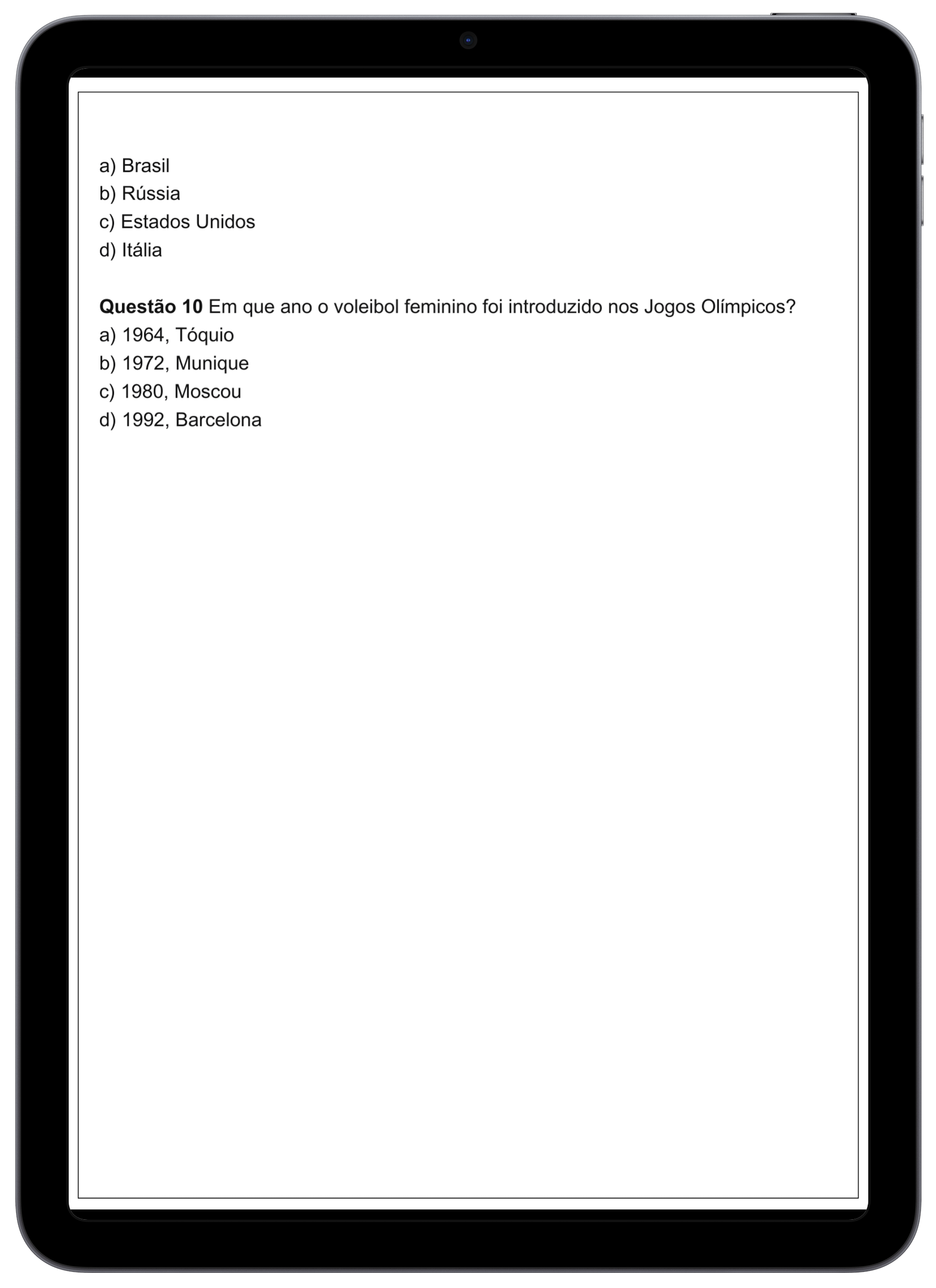 Atividade Ensino Médio