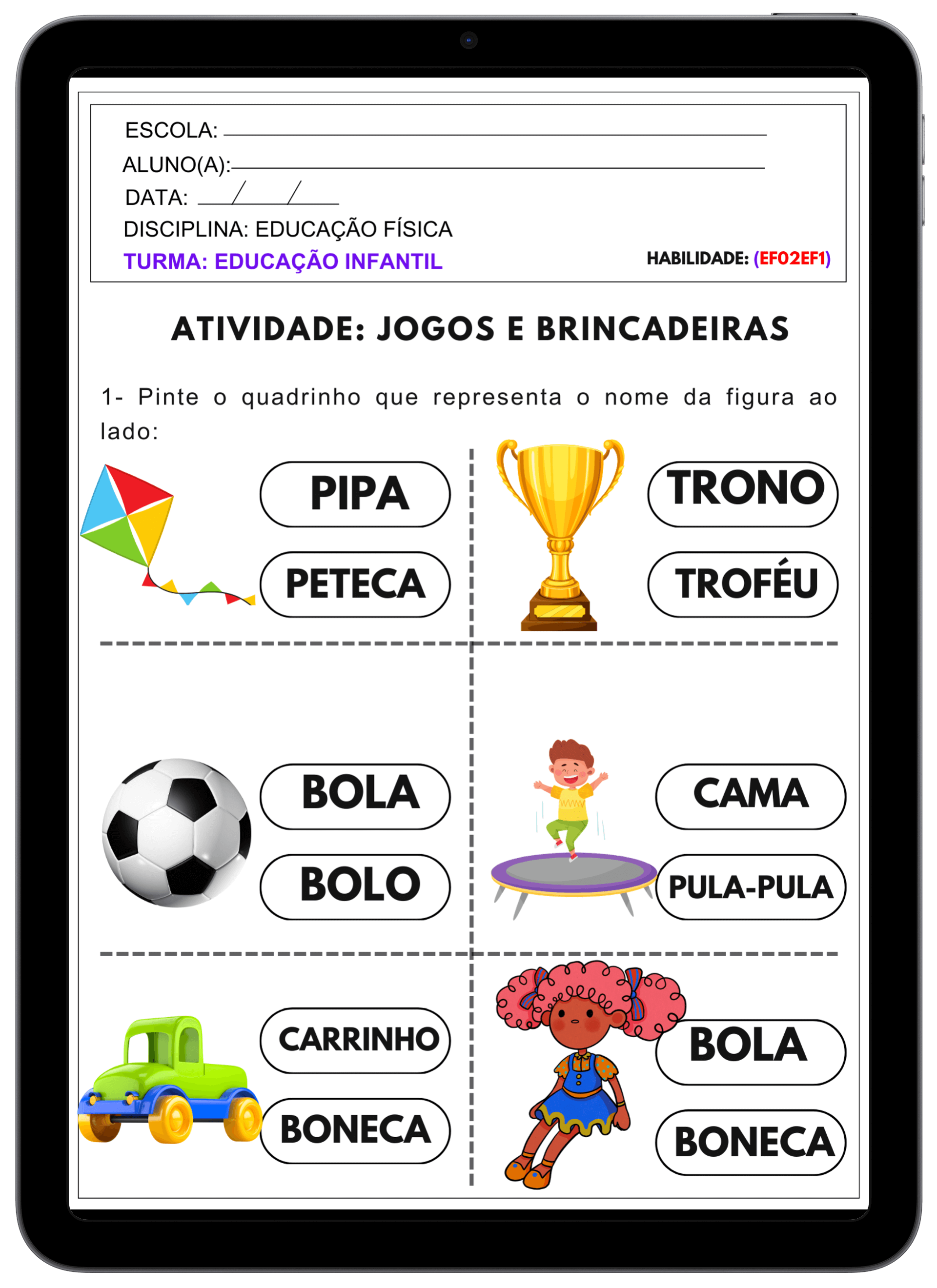 Atividades Infantil