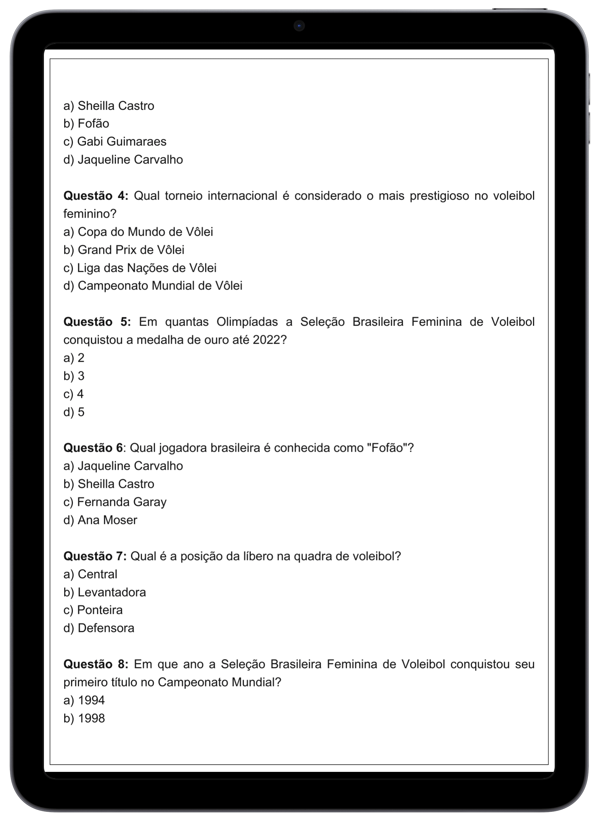 Atividade Ensino Médio