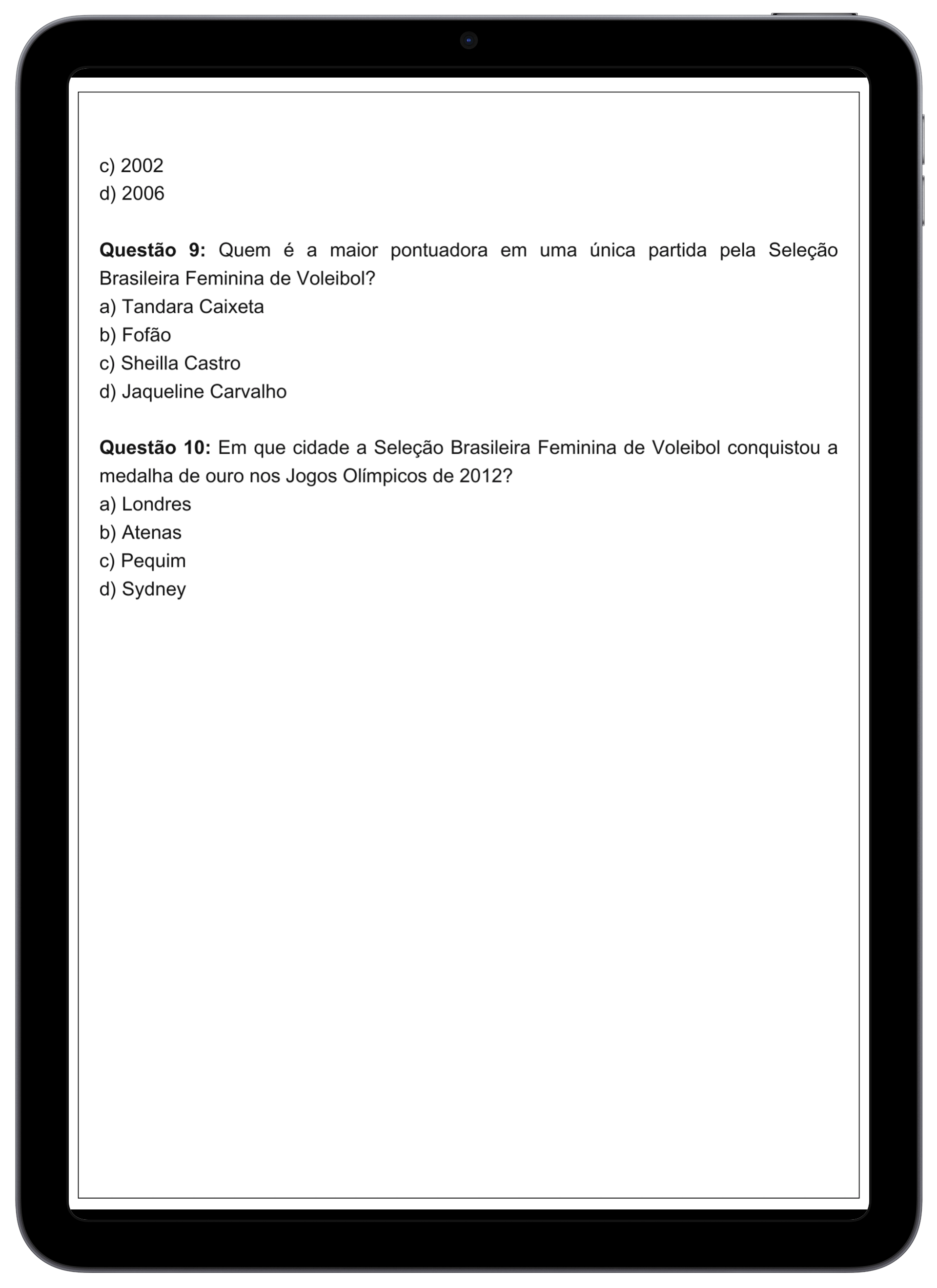 Atividade Ensino Médio