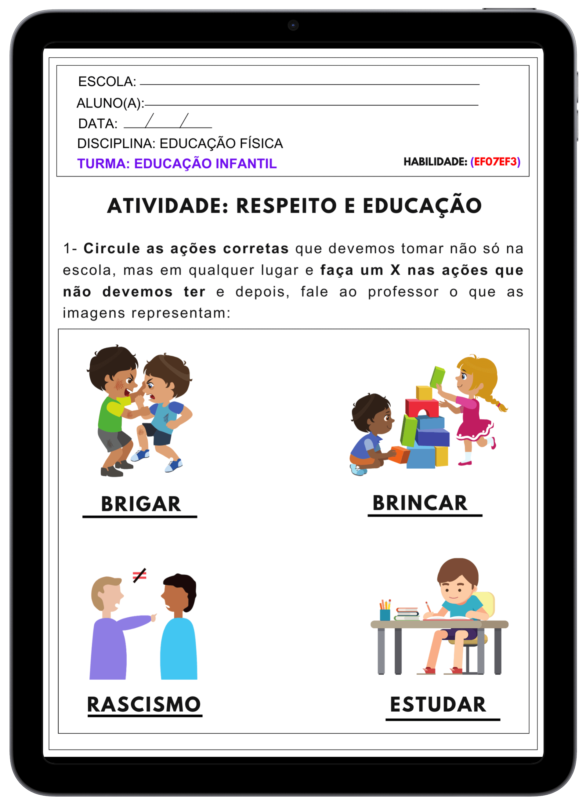 Atividades Infantil