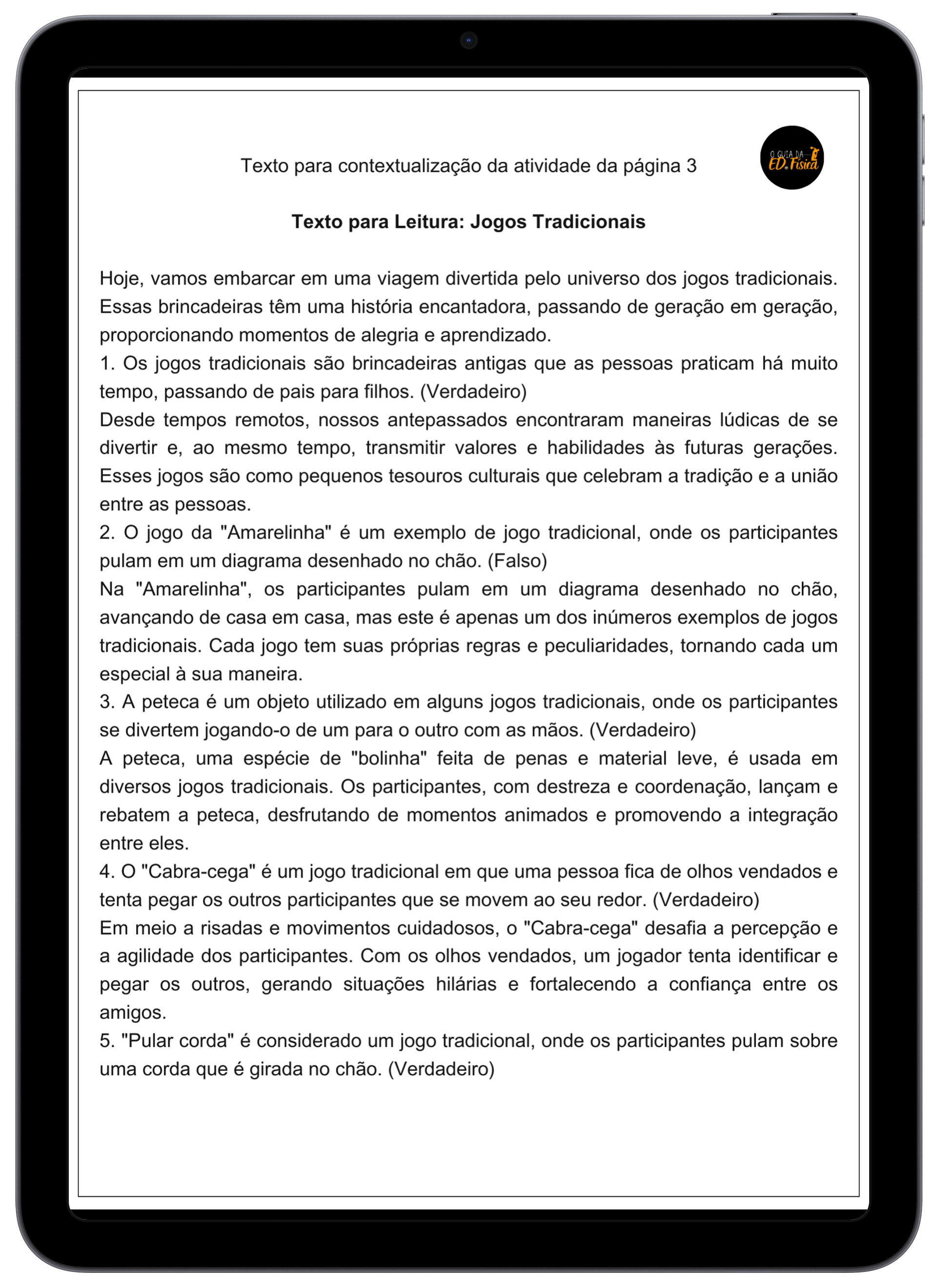 Textos 6 ao 9 ano