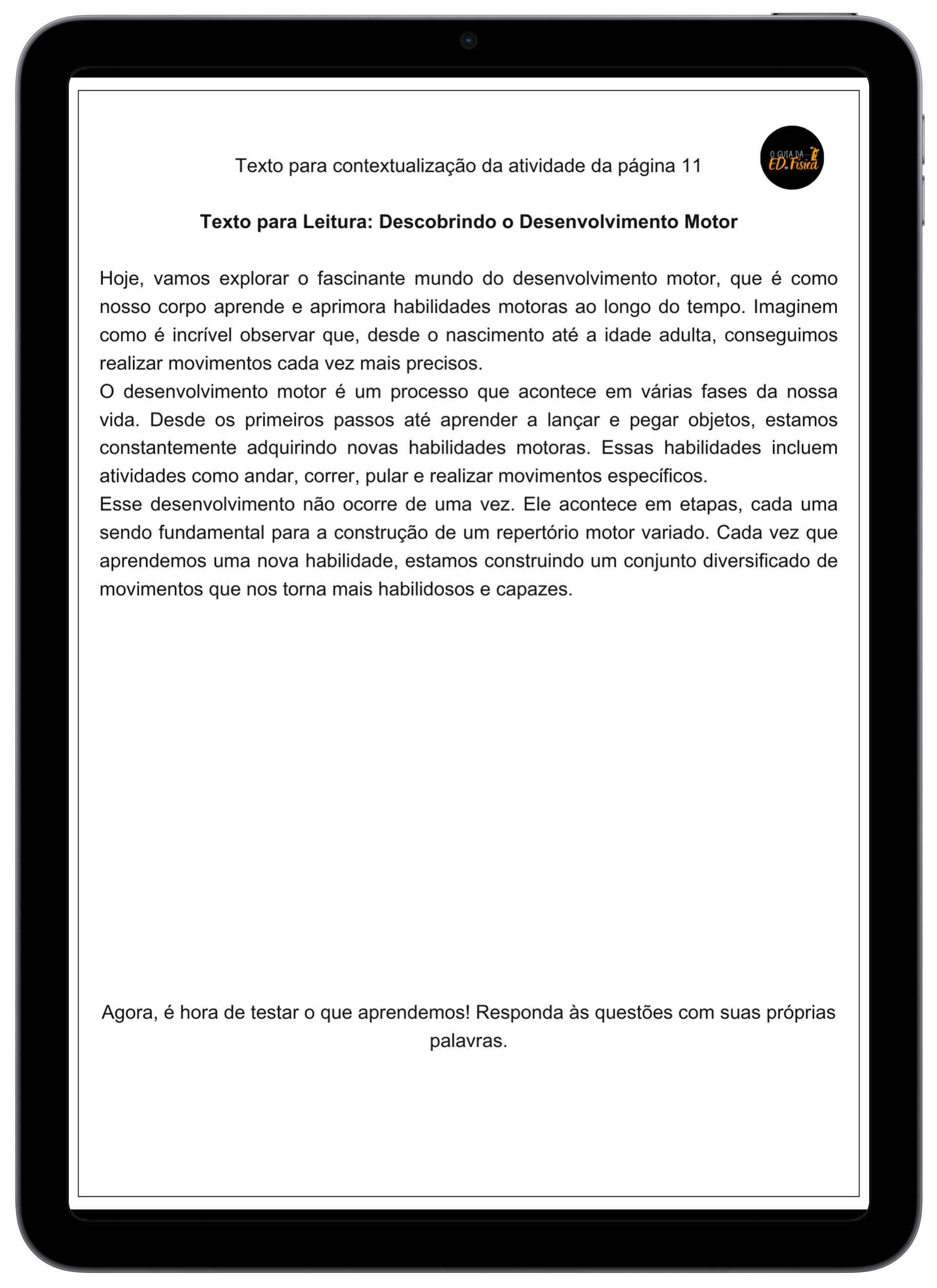 Textos 6 ao 9 ano