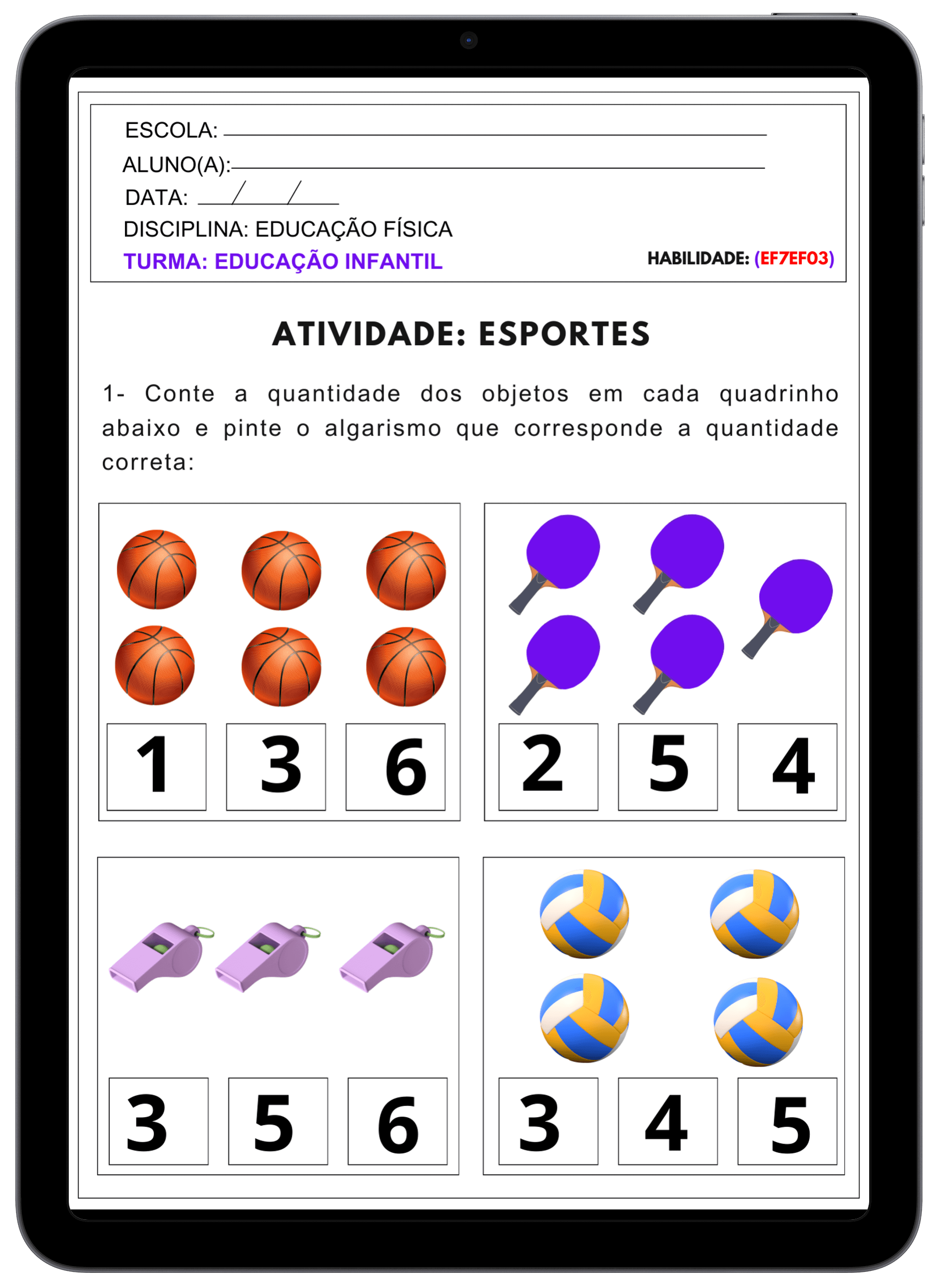 Atividades Infantil