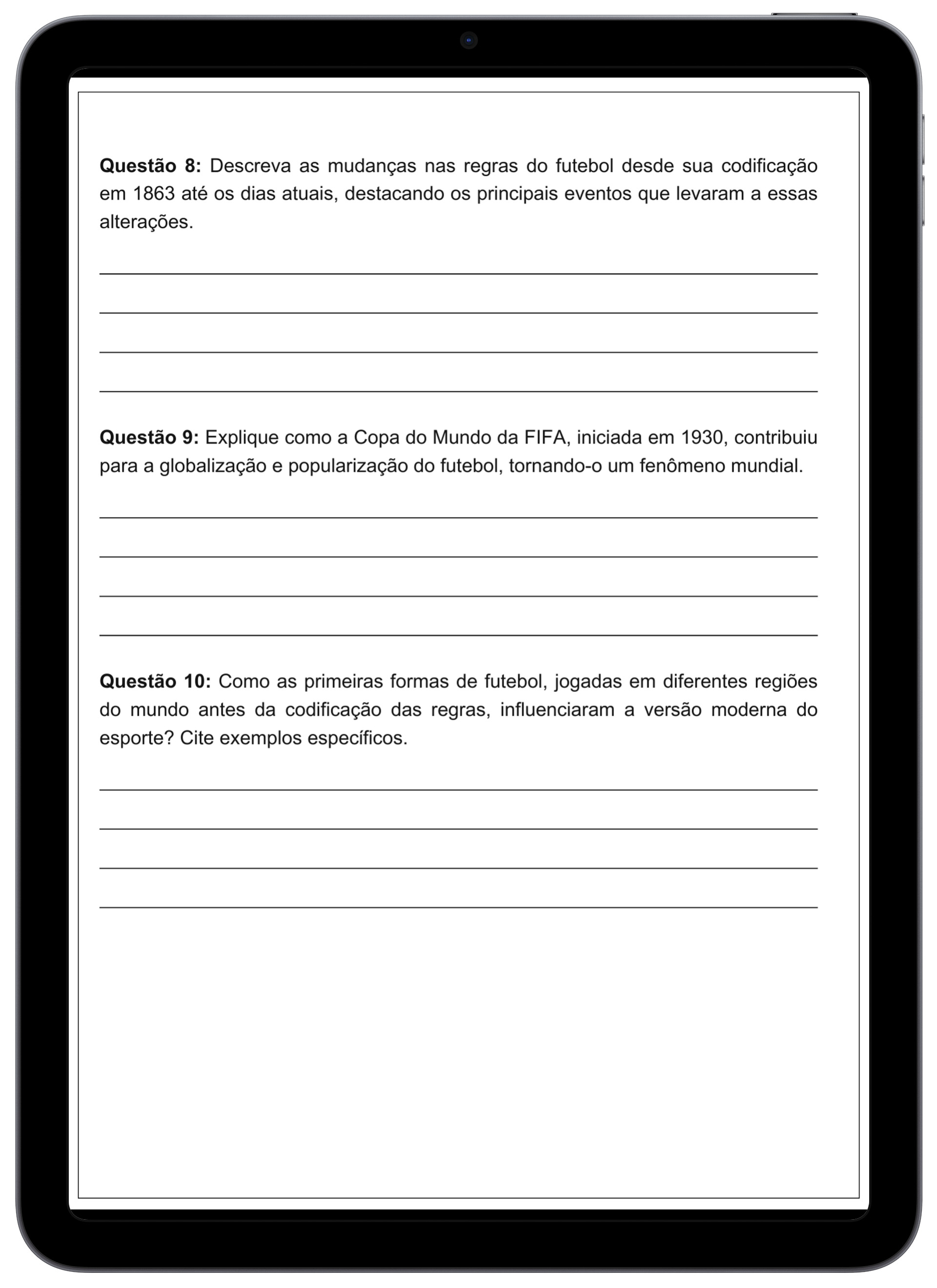 Atividade Ensino Médio